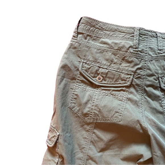 🤠 SOLD 🤠 Kuhl Womens Size 6 Khaki Capri Cargo Stretch Hiking Kontra - Picture 9 of 9
